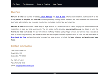 Tablet Screenshot of mercadosotolaw.com